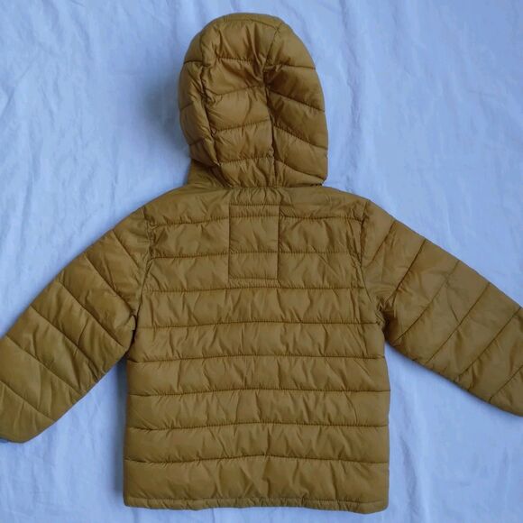 Baby GAP Kids PrimaLoft Lightweight Puffer Jacket Mustard Sz 3Y Water Resistant - Picture 6 of 7
